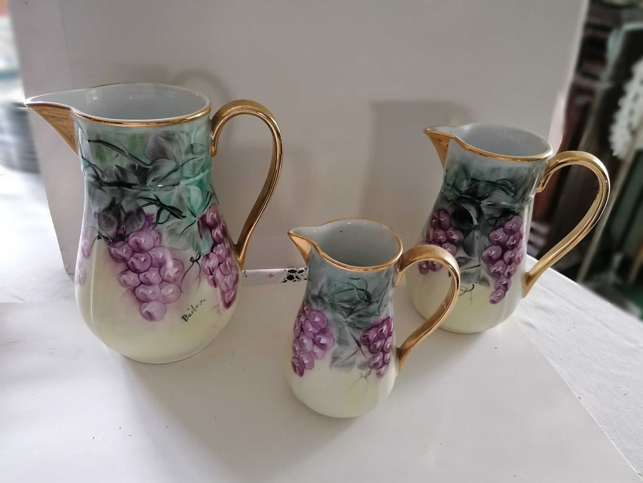 Conjunto de Canecas Pintadas à mão (Vintage)