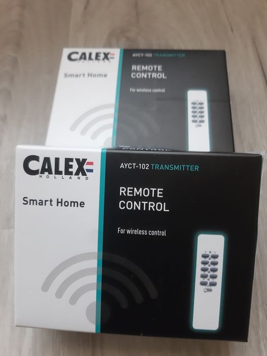 CALEX SMART HOME Ayct 102.Nowy nadajnik, pilot.Cena za 2 sztuki.