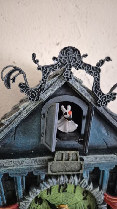 Zegar ścienny Halloween Tim Burton gnijaca panna młoda