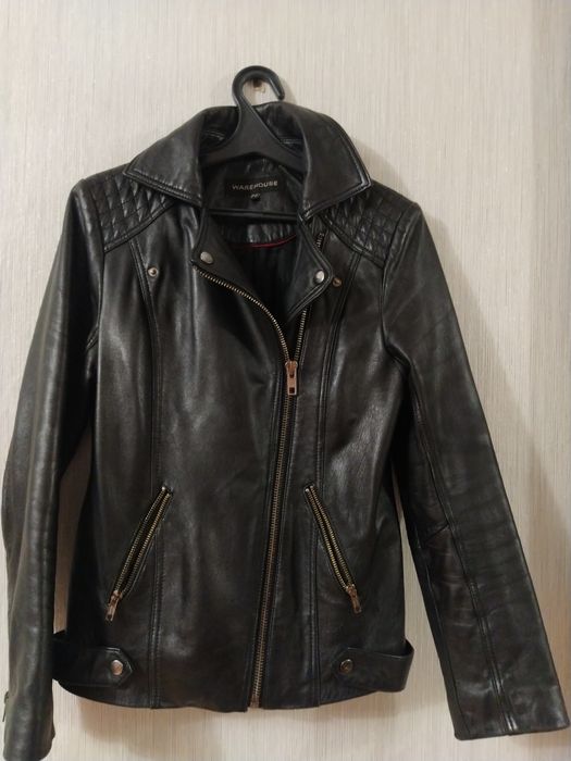 Кожана куртка косуха