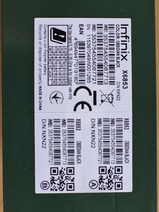 Infinix NOTE 40 8/256 Gb