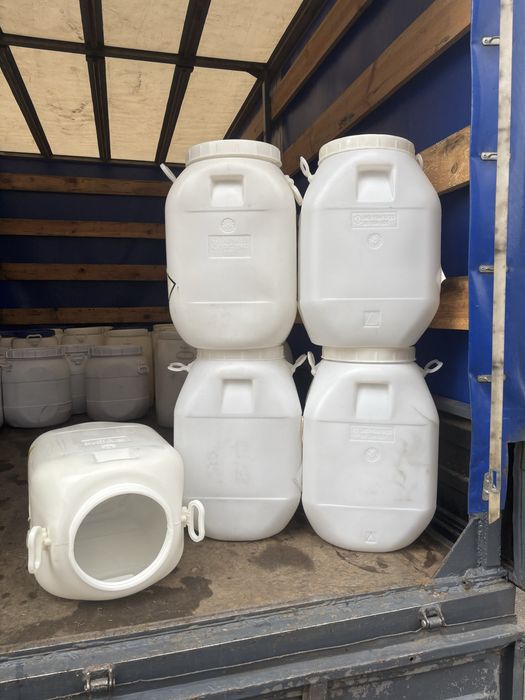 Бочки пластмасові на 55л! Чисті!