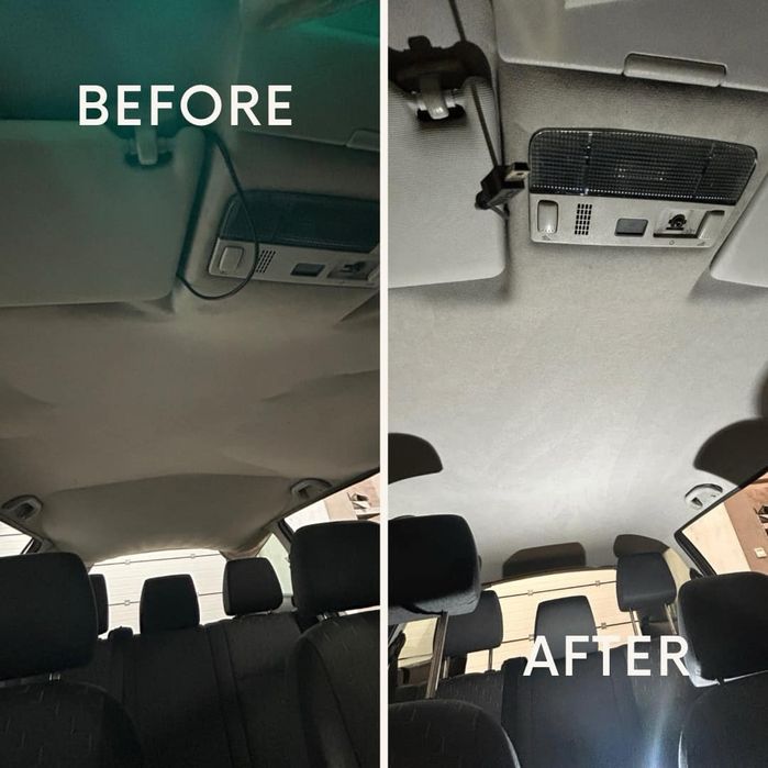 Naprawa podsufitki samochodowej | Pranie Tapicerki | detailing wnetrza