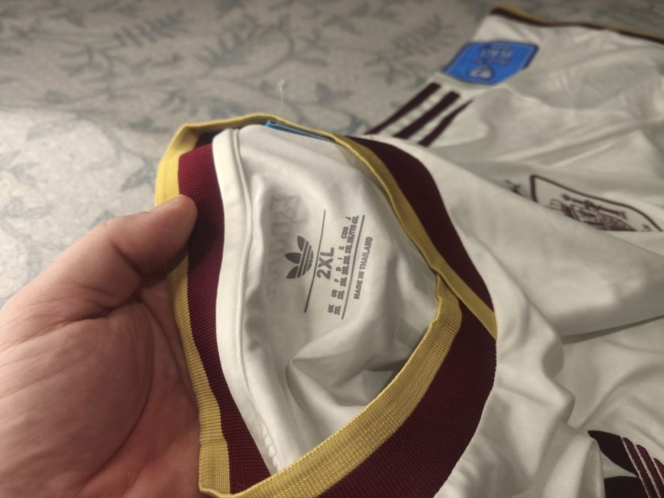 Camisola futebol branca 19 - tam. XL2XL