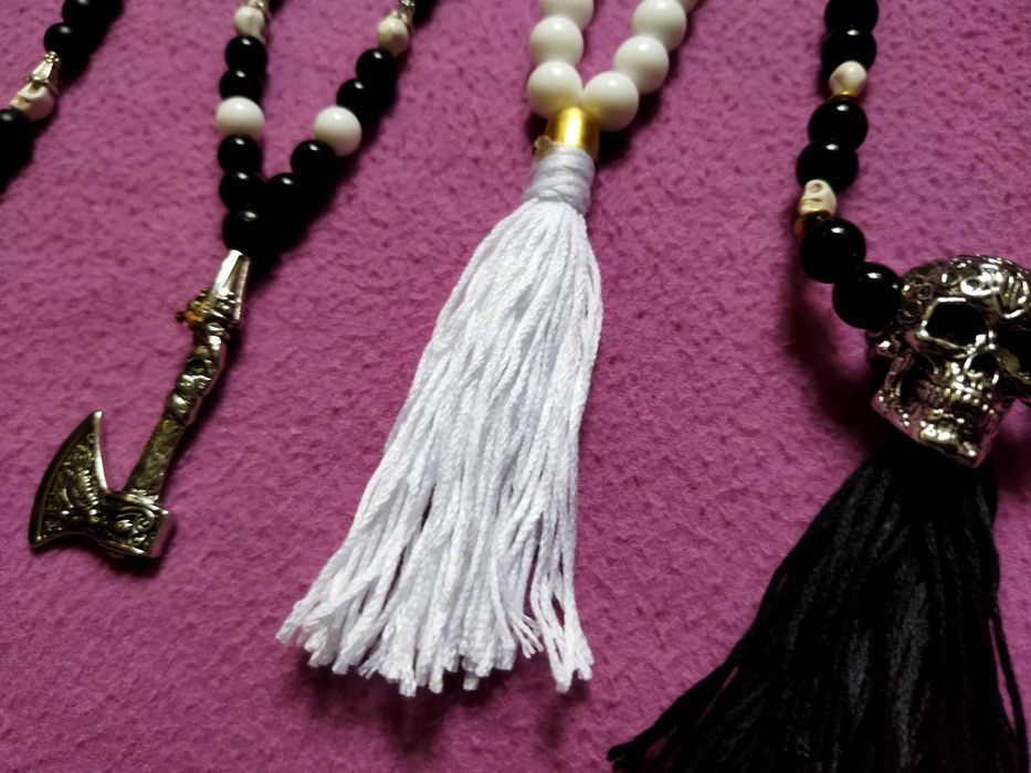 Четки переборные из камня агата