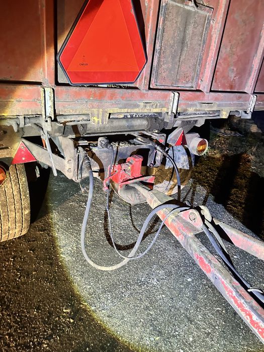 Przyczepa przyczepy rolnicze skorupa tandem