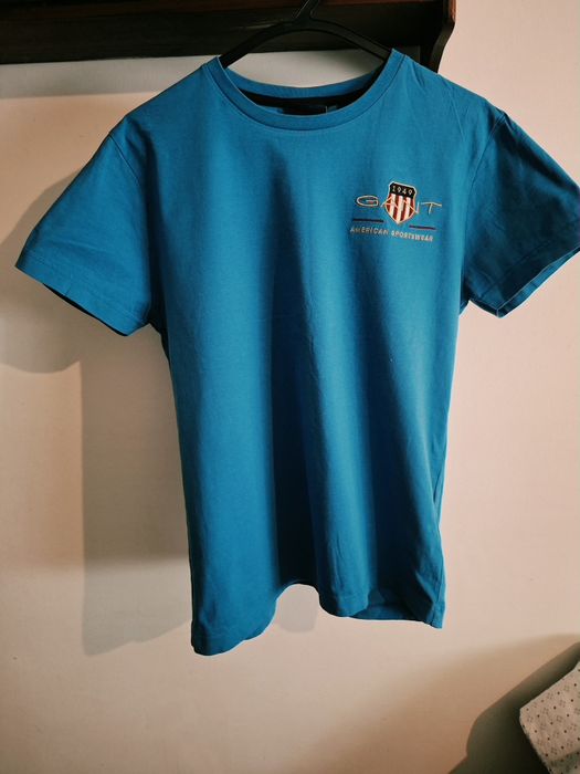 T-shirt GANT Azul - Tamanho S (Impecável)