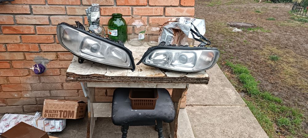 Фары Опель омега в рестайлинг