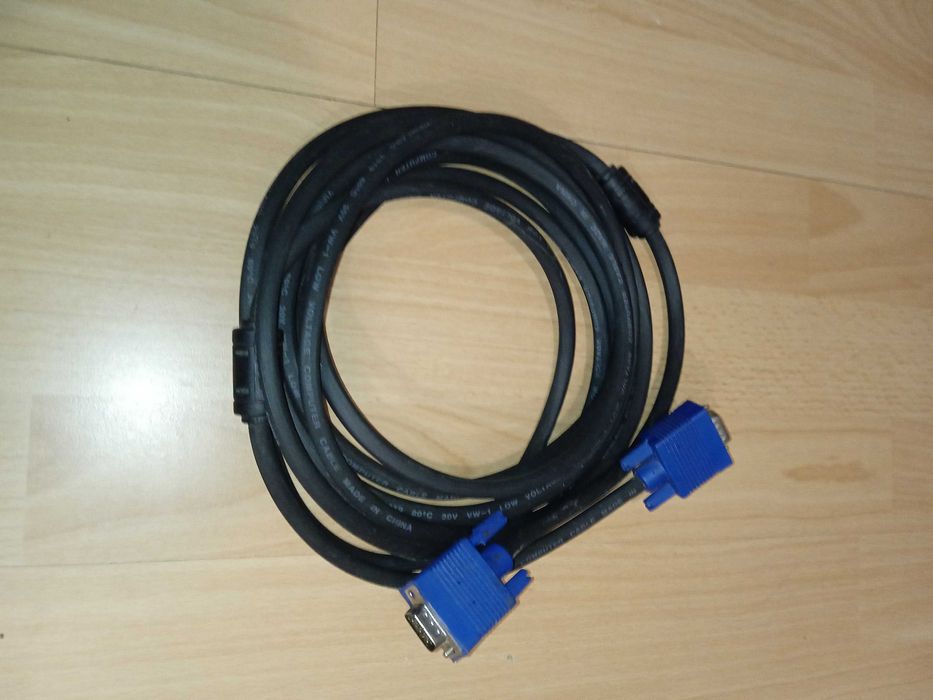Кабель монітора VGA-VGA 5м
