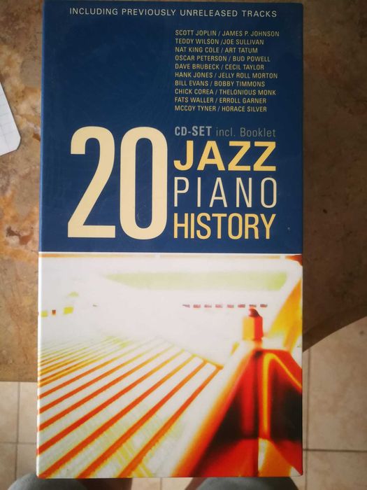 Coletânea de 20 CD's de Pianistas de Jazz
