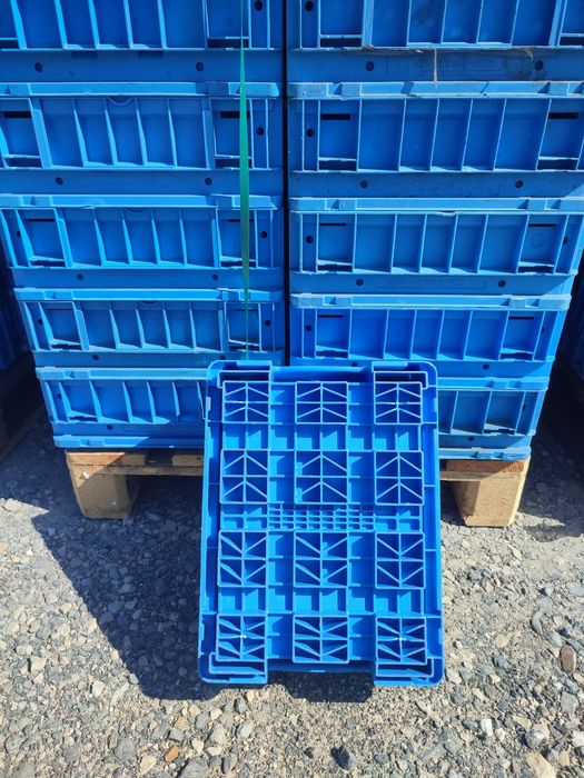 KLT 4314 pojemniki magazynowe skrzynki plastikowe transportowe box