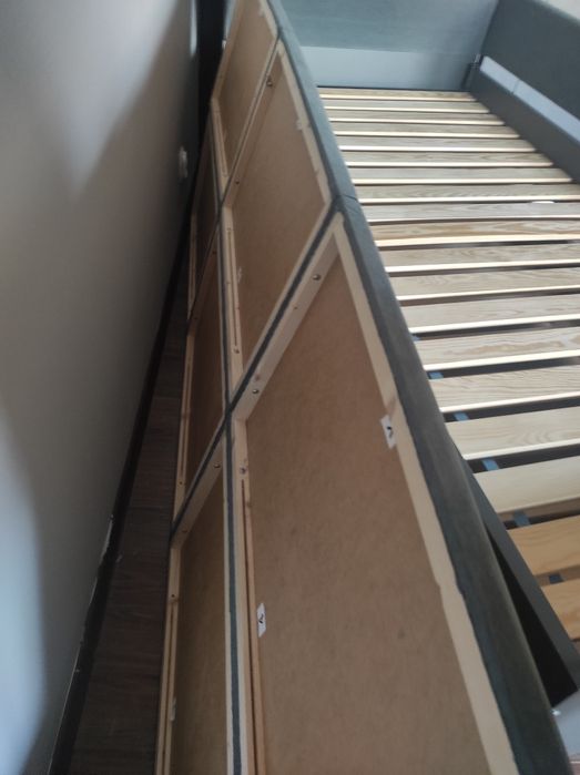 Łóżko Meblik+barierka+panel