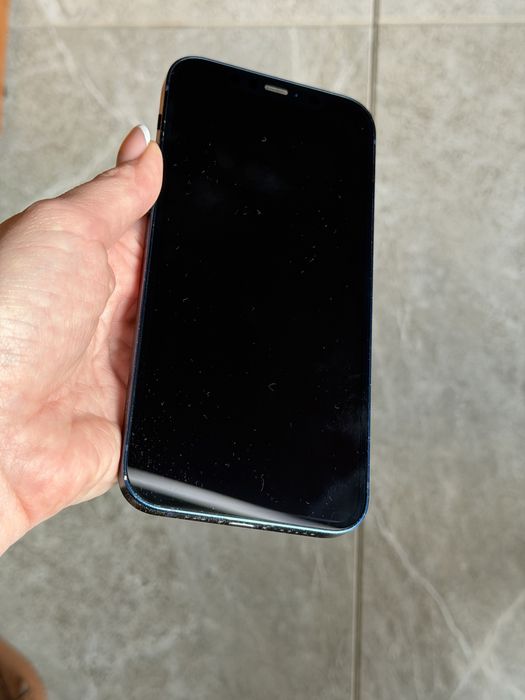 iPhone 12 128GB синій б/у, акб 77%, повна комплектація