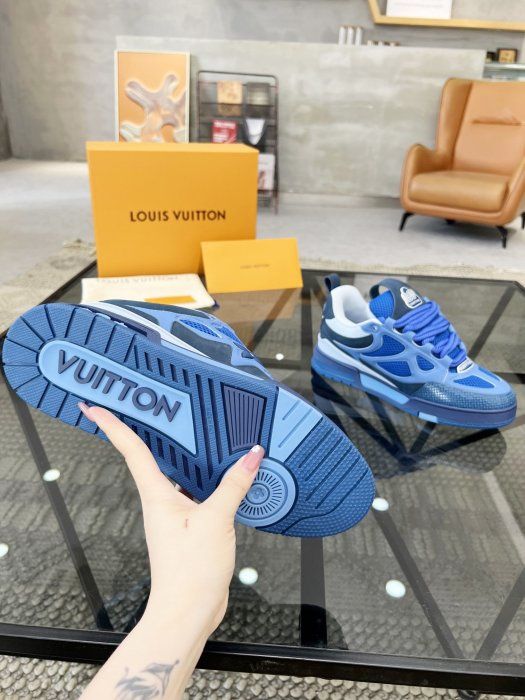 Shoes LV sk8 skate Marine кросівки Louis Vuitton