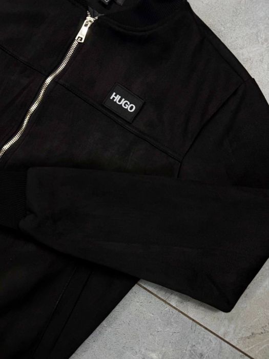Чоловічий бомбер Hugo Boss, бомбер хуго, чоловічий бомбер, куртка хуго, осінній бомбер