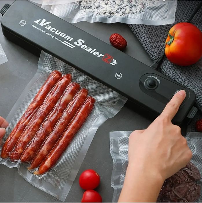 Вакуумний пакувальник для продуктів Vacuum Sealer/ Вакууматор для їжі