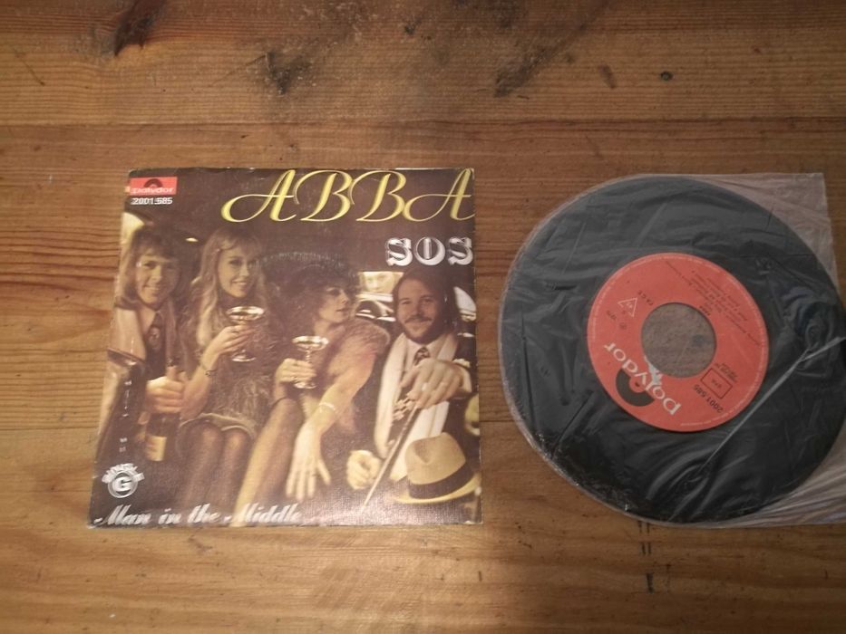 ABBA - SOS (Edição Portuguesa) - Single RARO