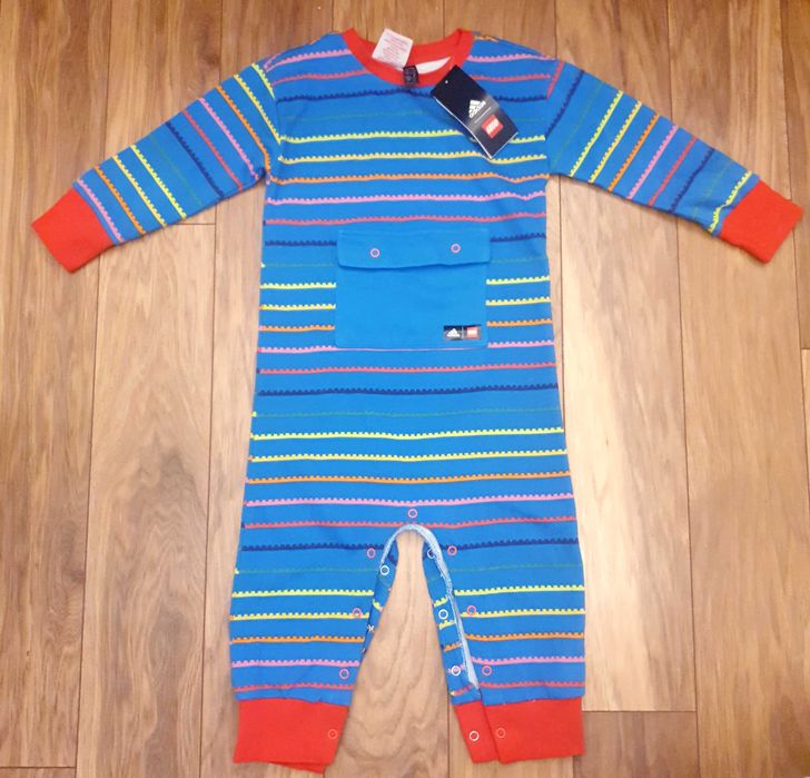 Nowy Kombinezon śpiochy adidas lego roz 92
