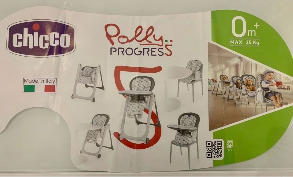 Cadeira alta bebé Chicco Polly Progress 5
