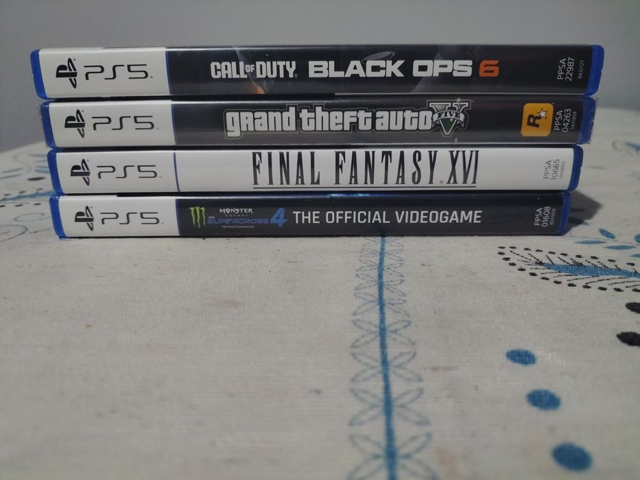 Lote de jogos ps5