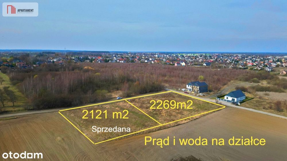 Działka budowlana w spokojnej okolicy!