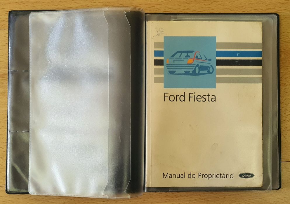Bolsa de Documentos & Manual do proprietário  - Fiesta 1990