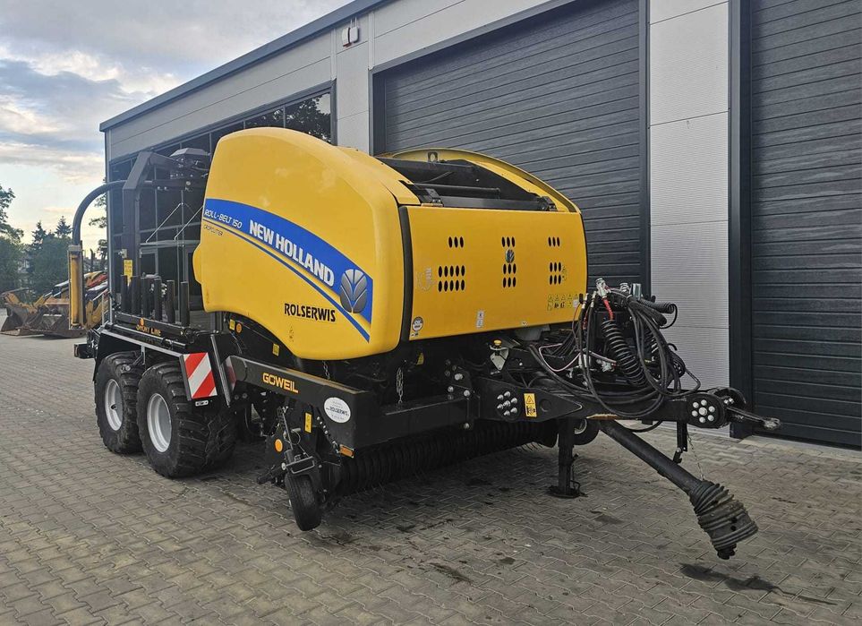 Prasoowijarka New Holland ROLL-BELT 150 CropCutter + Goweil G5040 Kombi SALON POLSKA Zmiennokomorowa Prasa Praso Owijarka