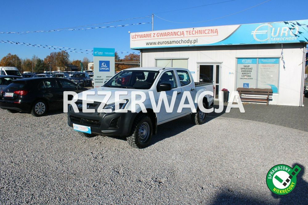 Isuzu D-Max 1.9 D 4WD L Podwójna Kabina F-vat Salon Polska