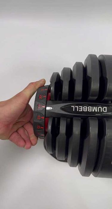 гантеля регульована на підставці від 5 до 40 кг гантель гантелі 17 рів