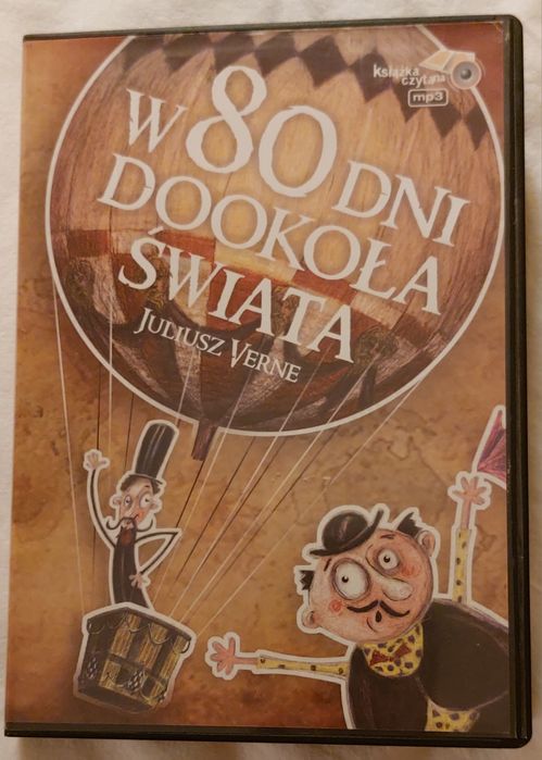 Książka czytana mp3 W 80 dni dookoła świata  J. Verne