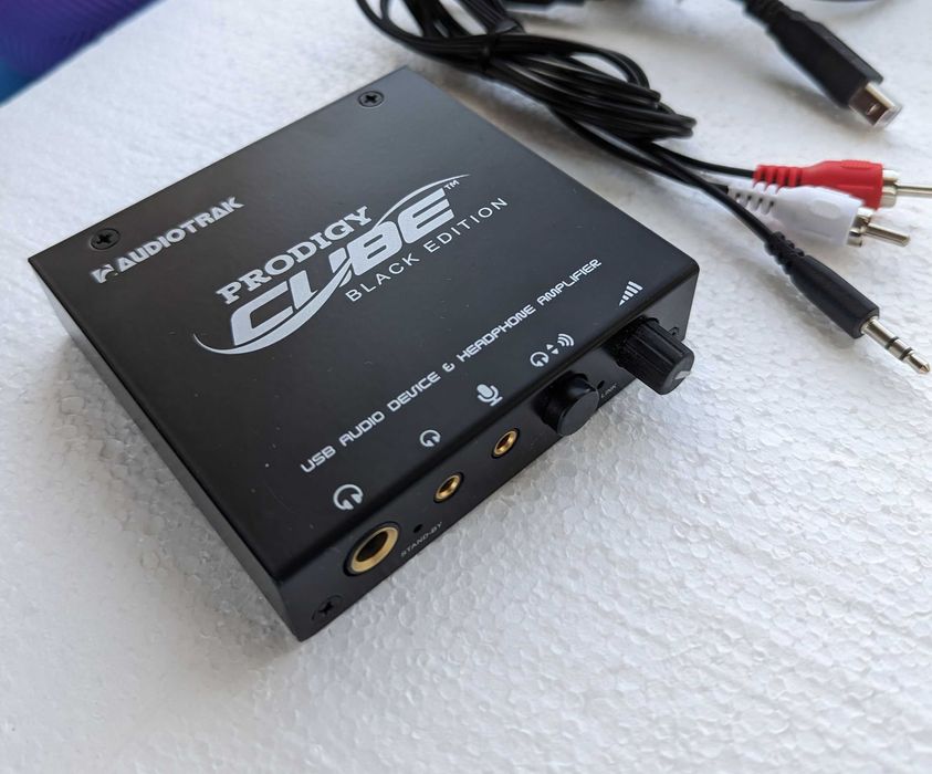 Зовнішня звукова карта Audiotrak Prodigy Cube Black Edition USB: 1 800 ...