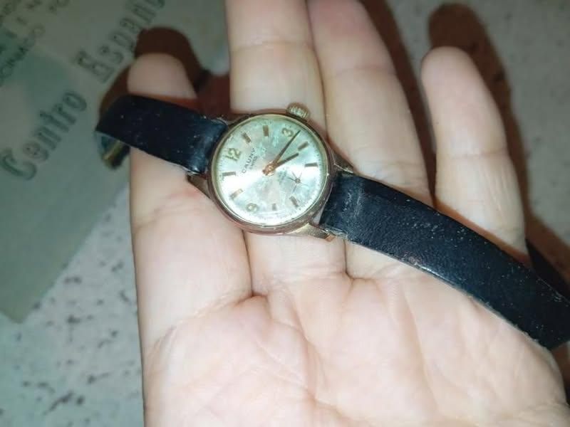 Relogio cauny mulher pequeno n fuciona