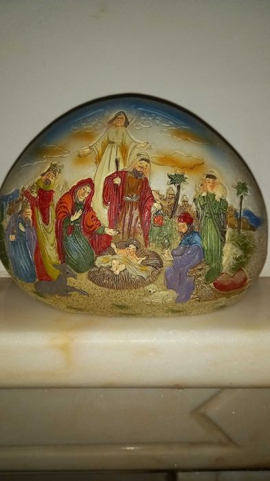 Presepio feito em pedra