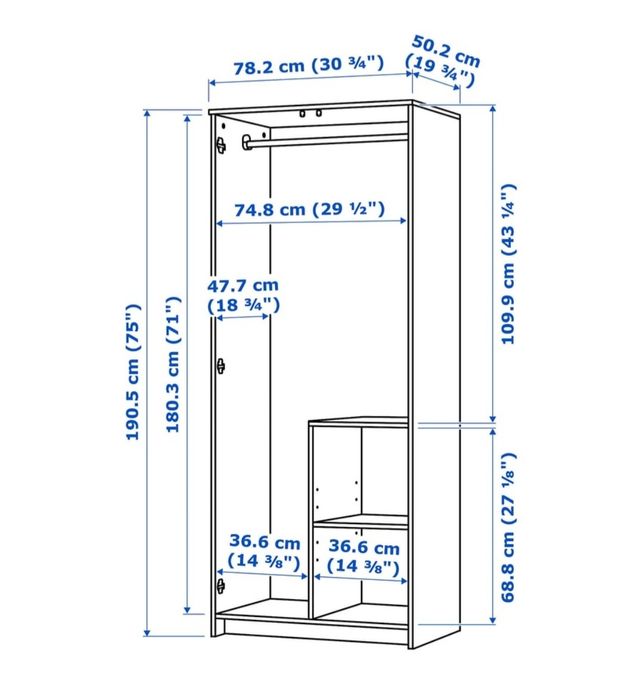 Szafa Brimnes IKEA