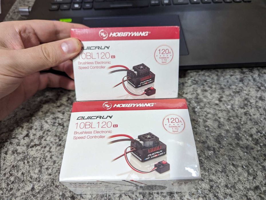 RC регулятор Hobbywing Brushless 4S 6S безколекторний 120А 150А мотор