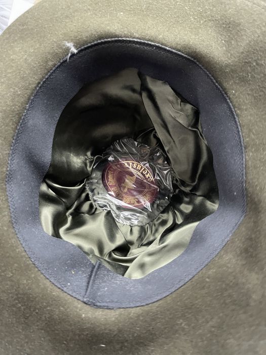 Zielona czapka mysliwska