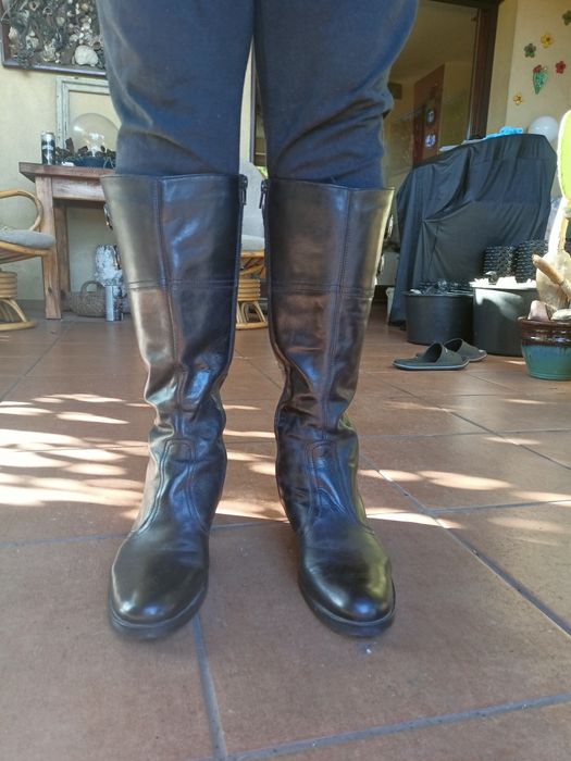 Kozaki damskie czarne r.40