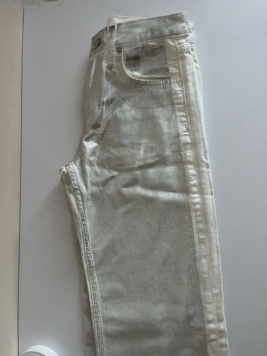 Джинси Zara, блестящие