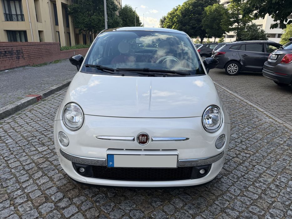 Fiat 500 - Caixa Automática - GPS / CarPlay - 0.9 TwinAir - Tecto