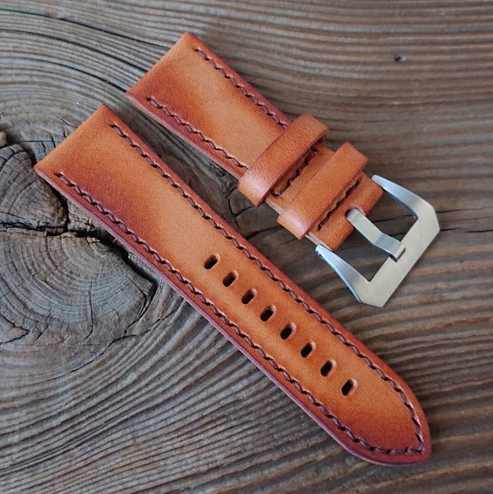 Pasek do zegarka Panerai 26 mm ręcznie robiony skóra handmade