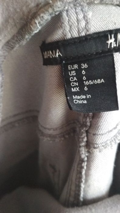 Spodnie hm mama s wysyłka