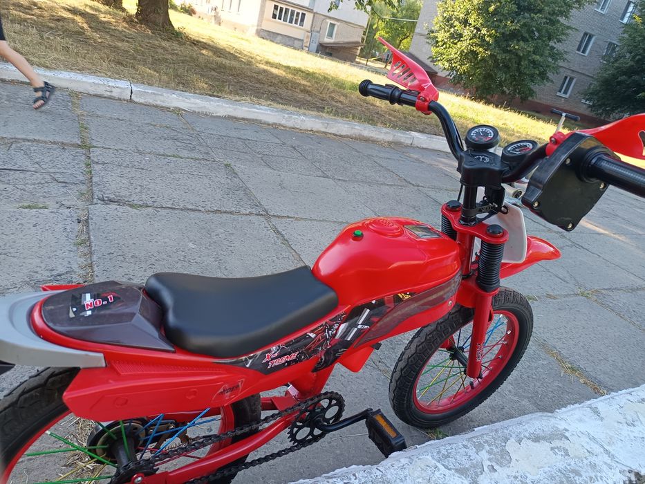 Дитячий велосипед X-Treme RIDER  червоний