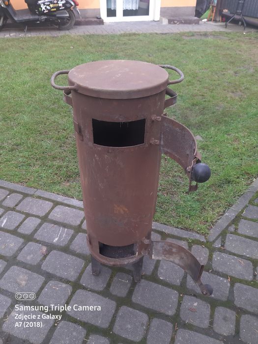 Sprzedam piec okrągły opalany drewnem węglem