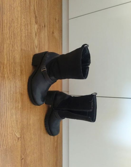 Botas em couro Hush puppies