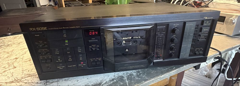 Nakamichi rx-505e magnetofon kasetowy do malego przwgladu