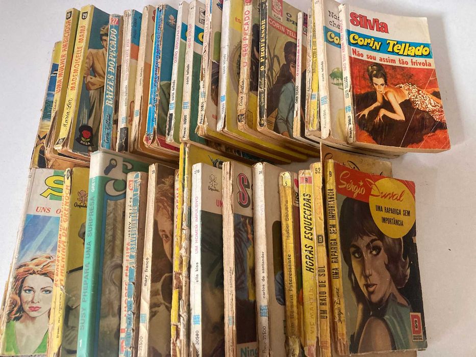 37 Livros da Colecção Selene, Orquídea, Silvia, etc