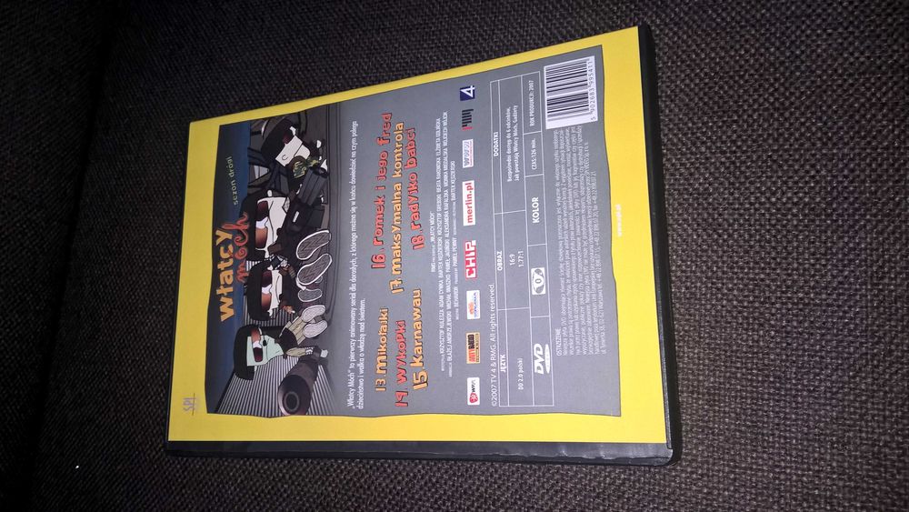 DVD Włatcy móch sezon drógi odcinki 13-18 (jak nowy)
