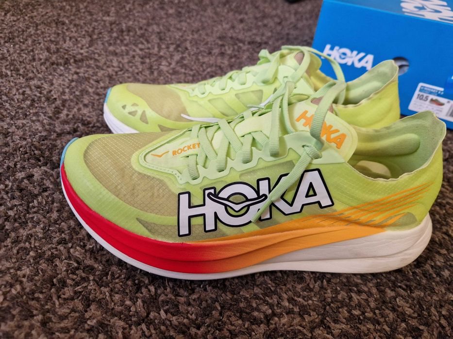 Hoka Rocket 2. Tenis de Corrida como novos. 44 2/3