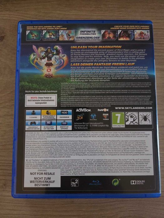Skylanders Imaginators PlayStation PS4