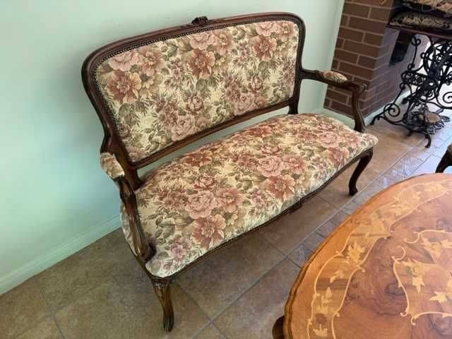 Komplet do oranżerii / ogrodu zimowego. 2 fotele, 1 sofa.